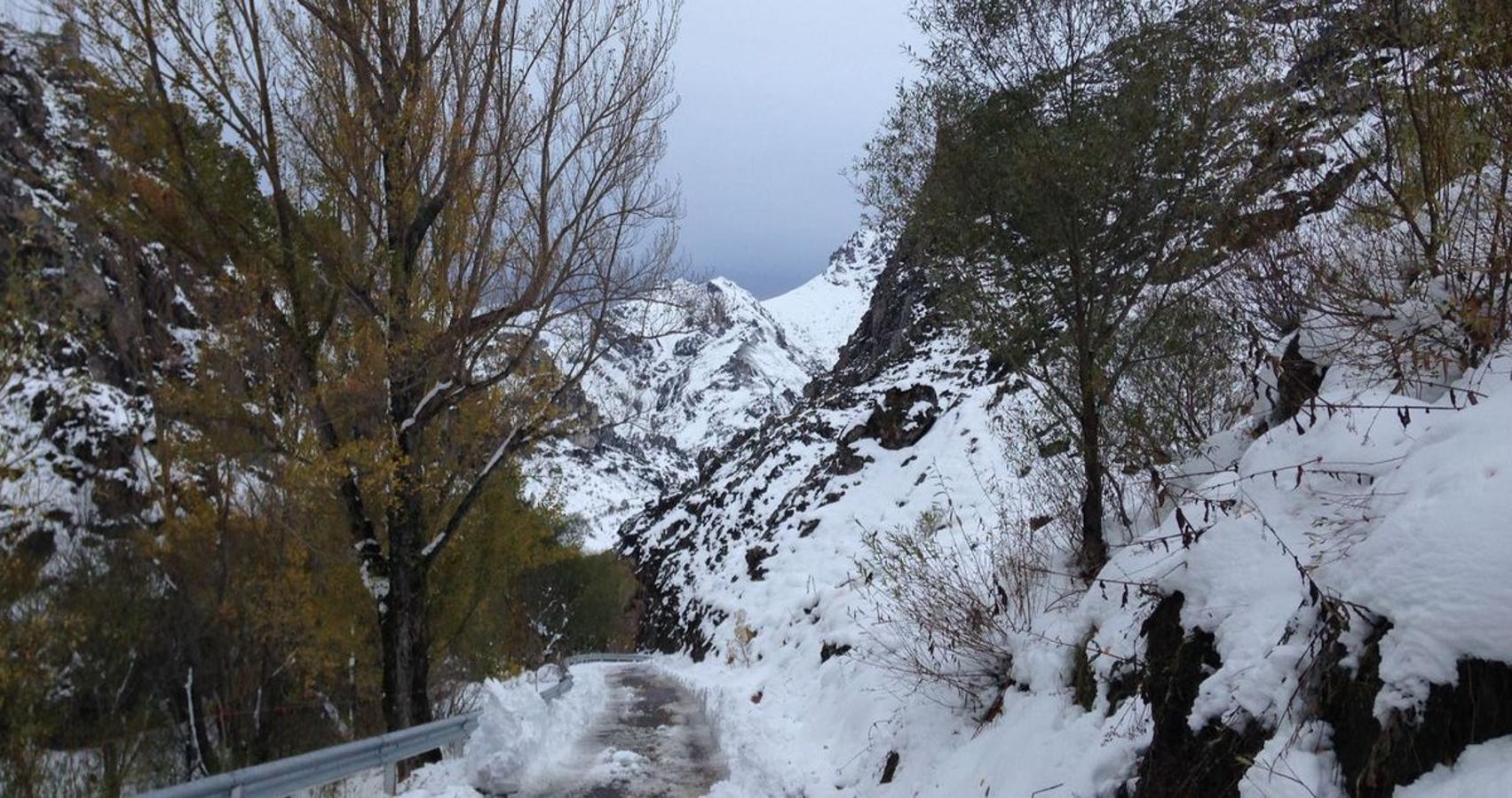 León, entre nieves