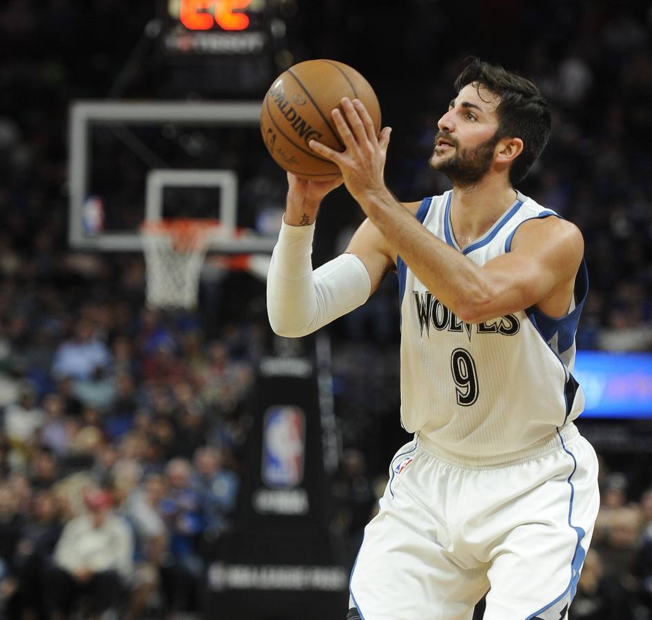 Sergio Rodríguez y Ricky Rubio, duelo español en la NBA