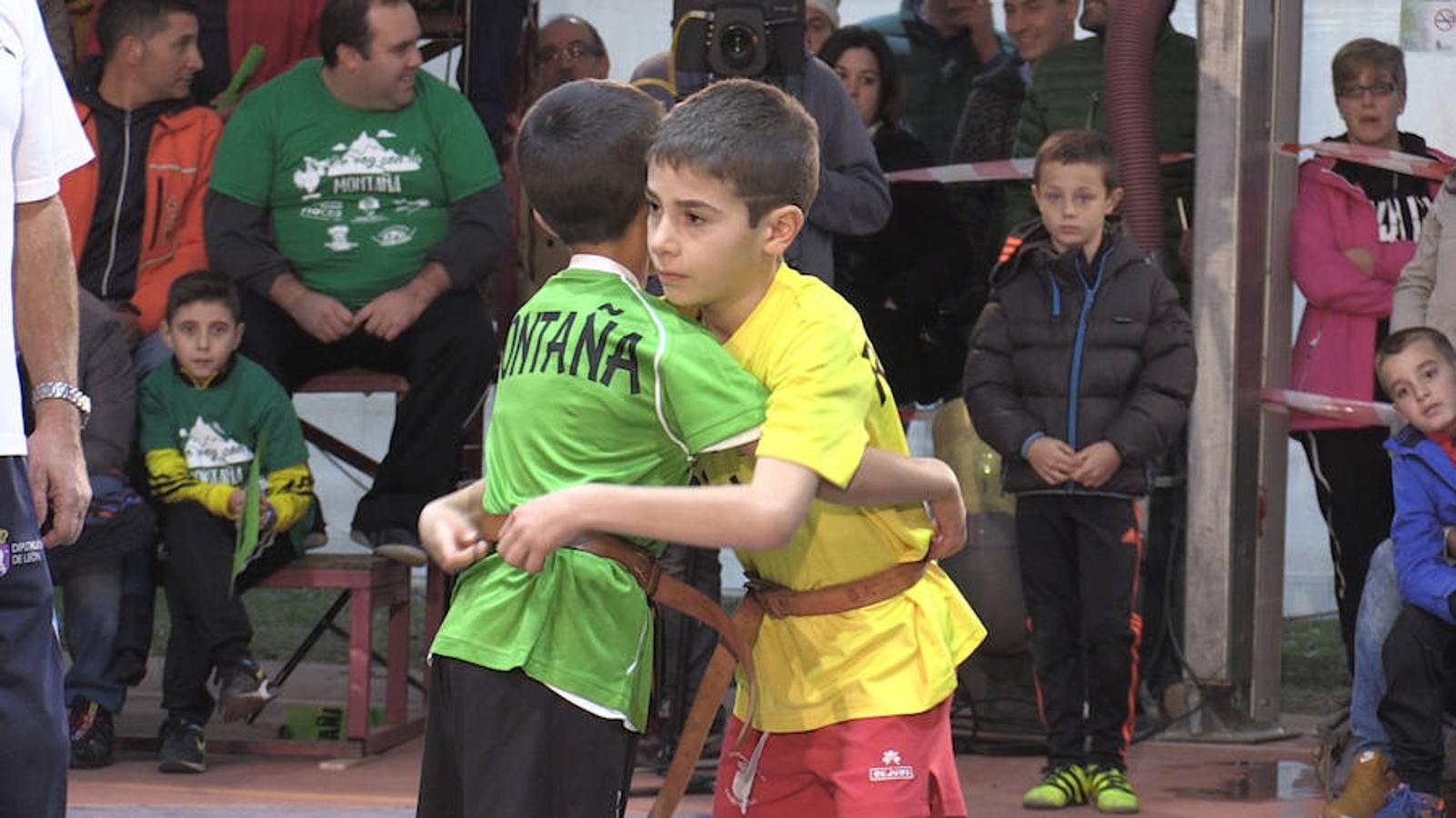 León dividida por la luchar