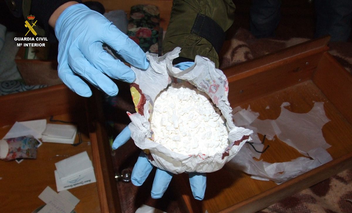 Droga incautada en Villablino