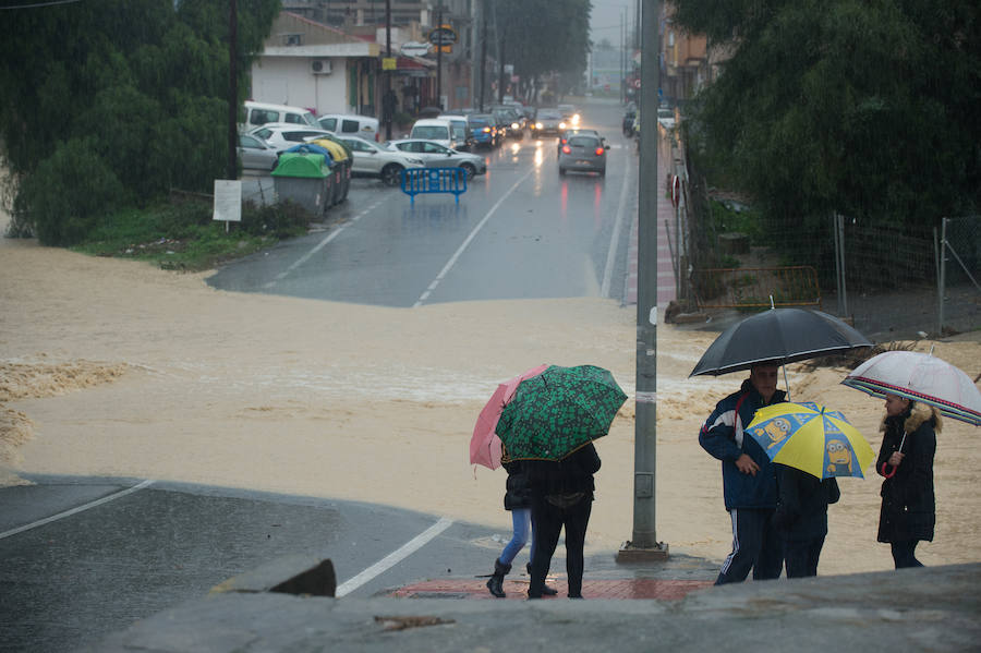 El temporal más importante en Murcia desde que se tienen registros