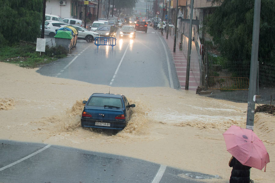 El temporal más importante en Murcia desde que se tienen registros