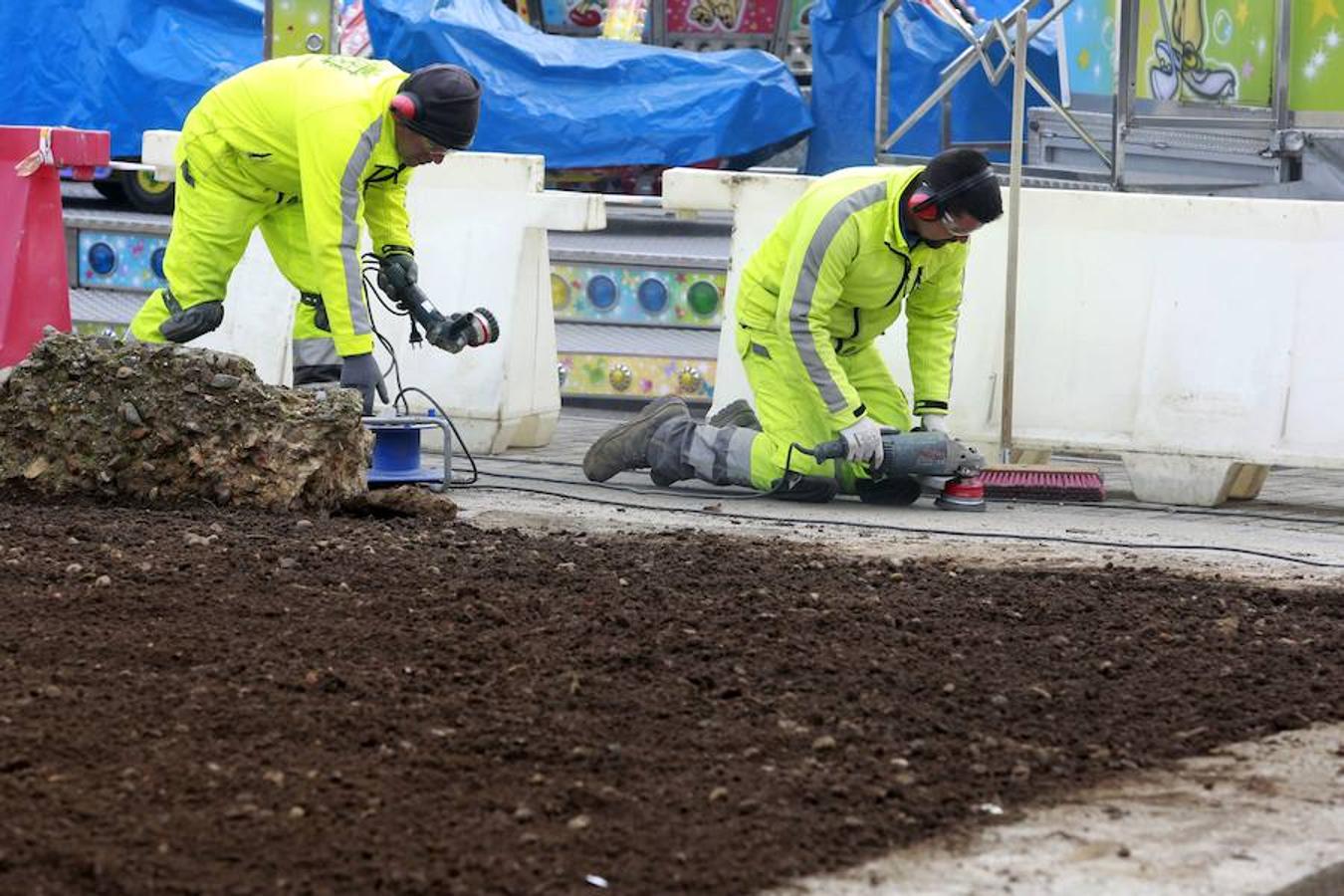 Los restos romanos, a la luz