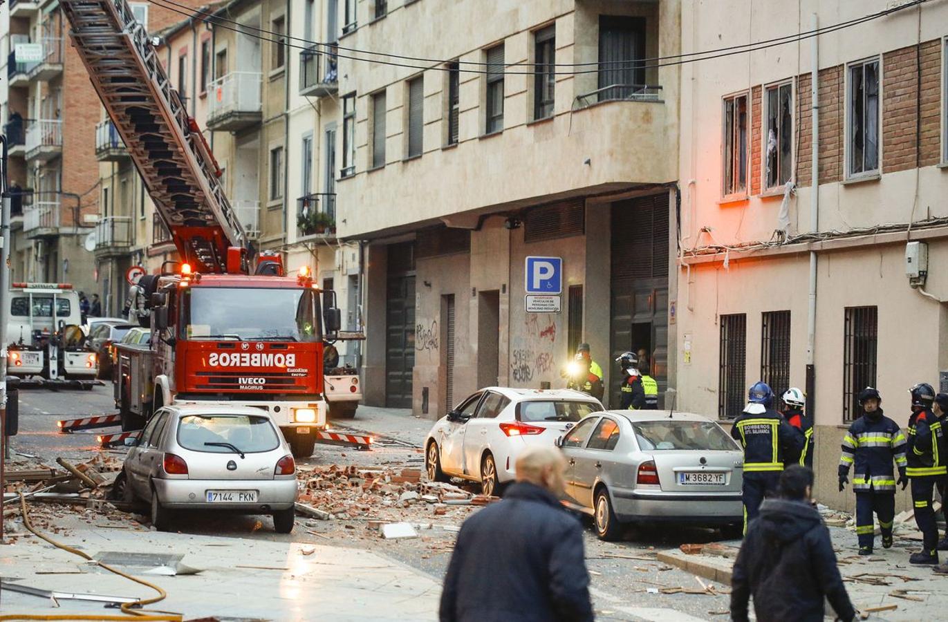 Explosión de gas en Salamanca