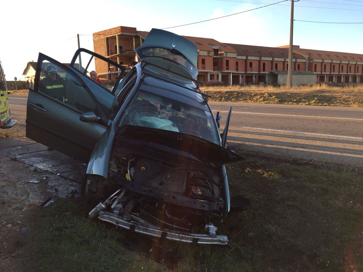 Accidente en Valverde