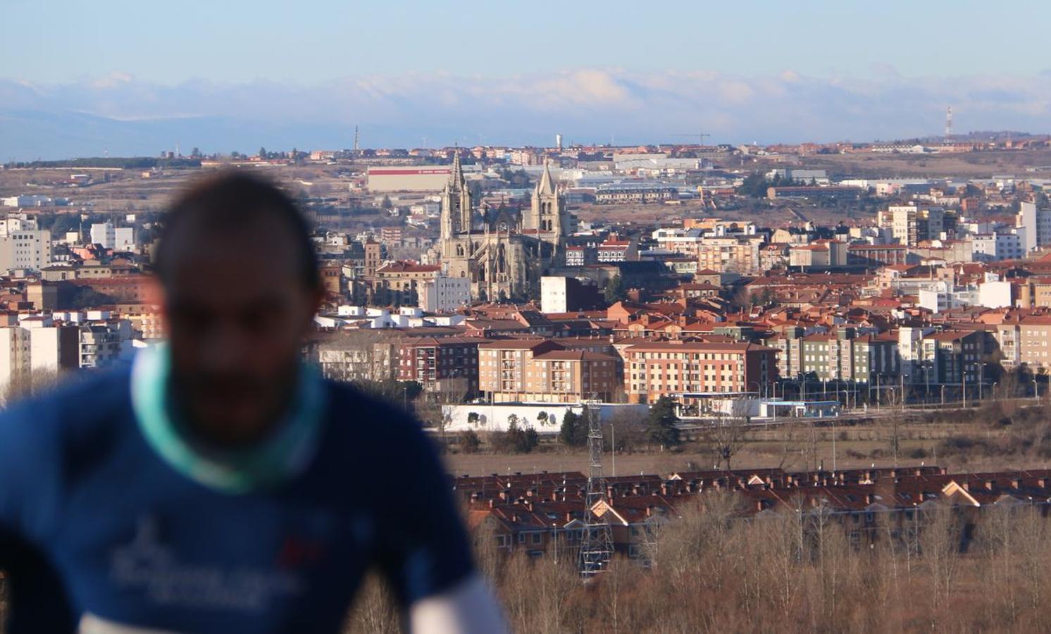 Sonrisas y esfuerzo en la Candamia