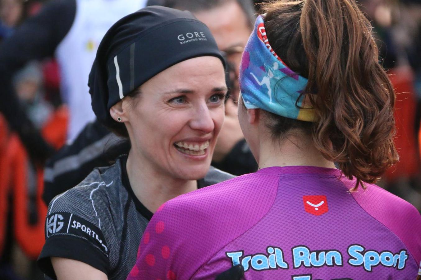 Sonrisas y esfuerzo en la Candamia