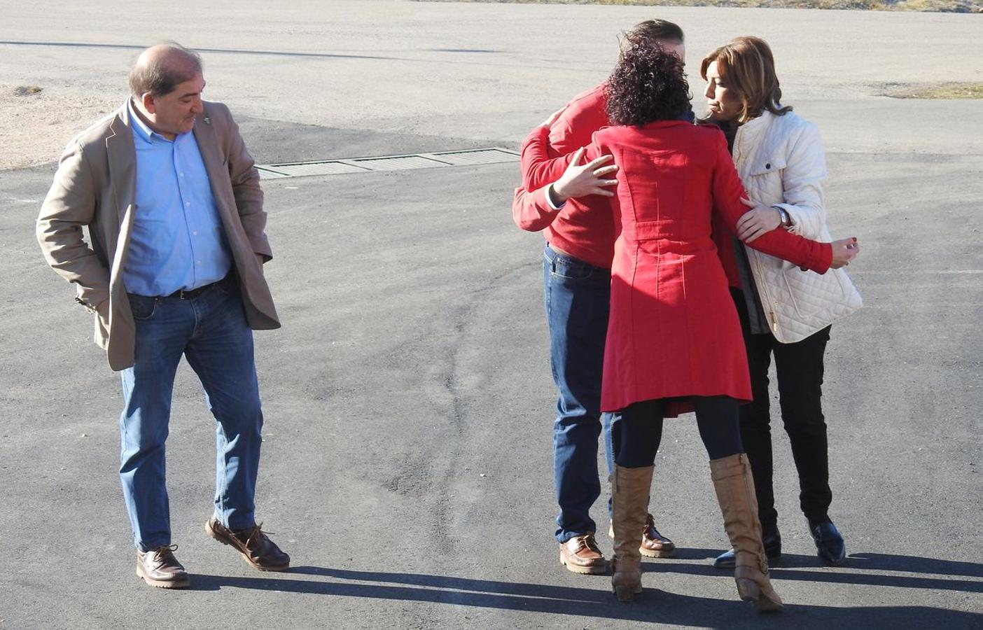 Susana Díaz con la minería