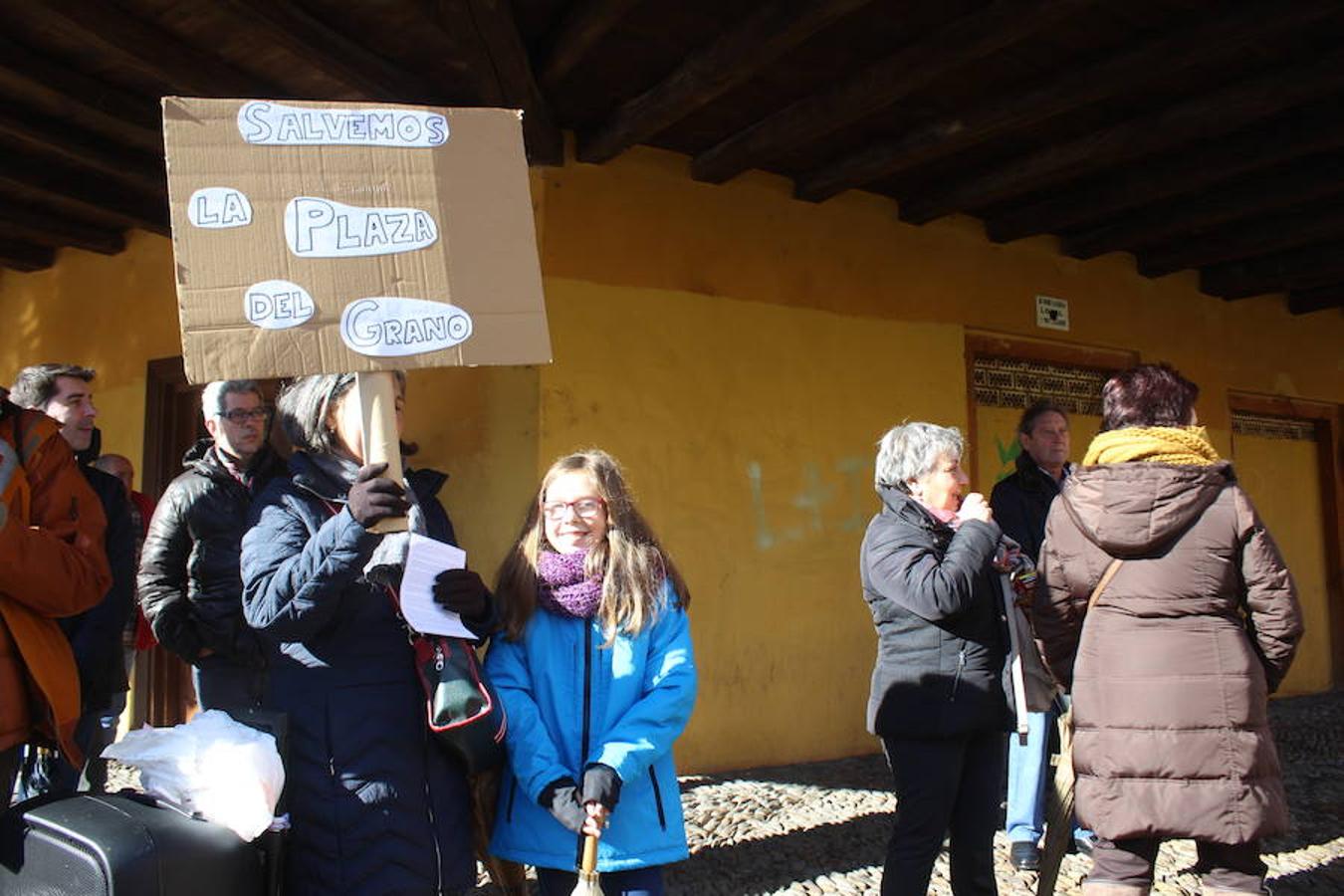 Hacendera en la Plaza del Grano