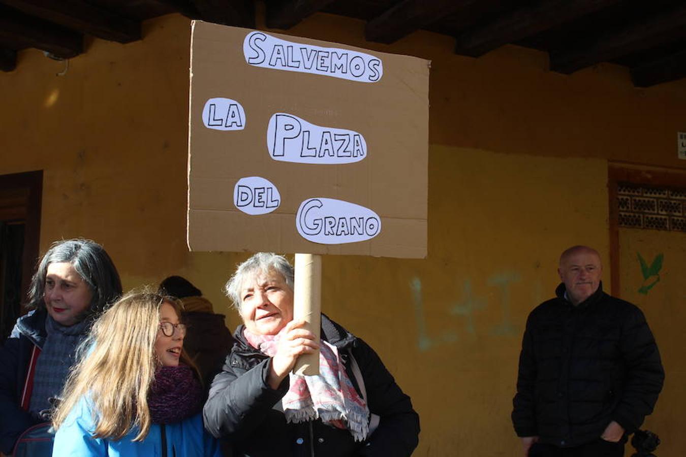 Hacendera en la Plaza del Grano