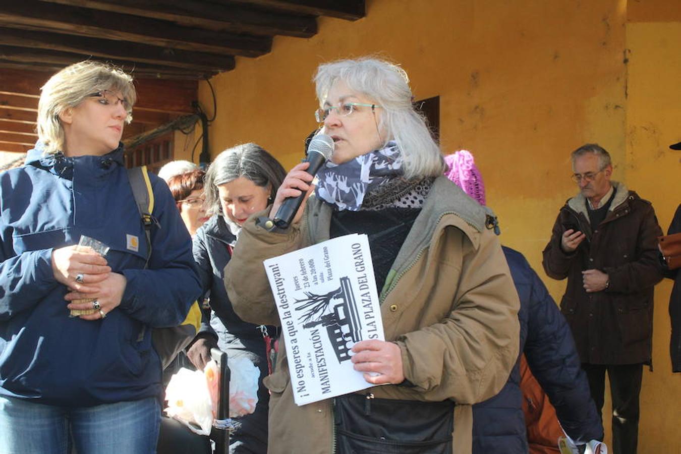 Hacendera en la Plaza del Grano