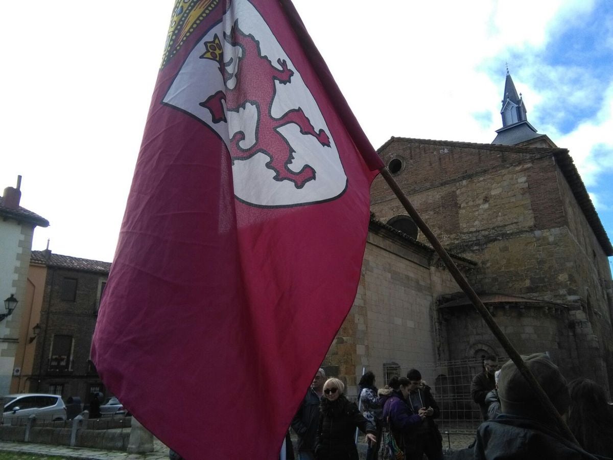 Protesta en la Plaza del Grano