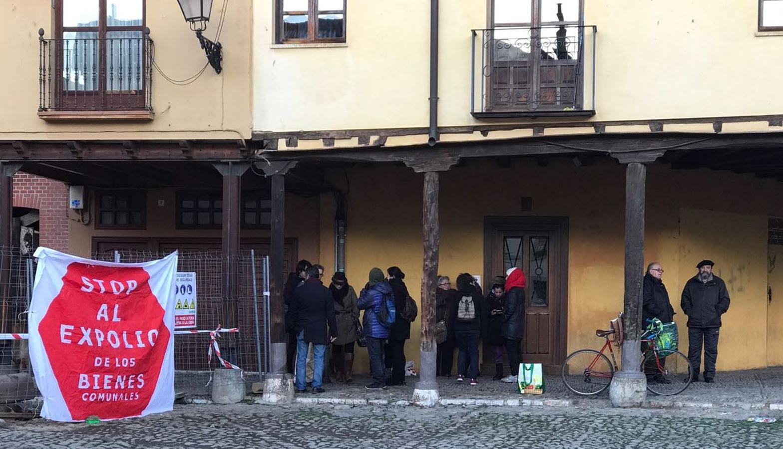 VIgilancia en la Plaza del Grano