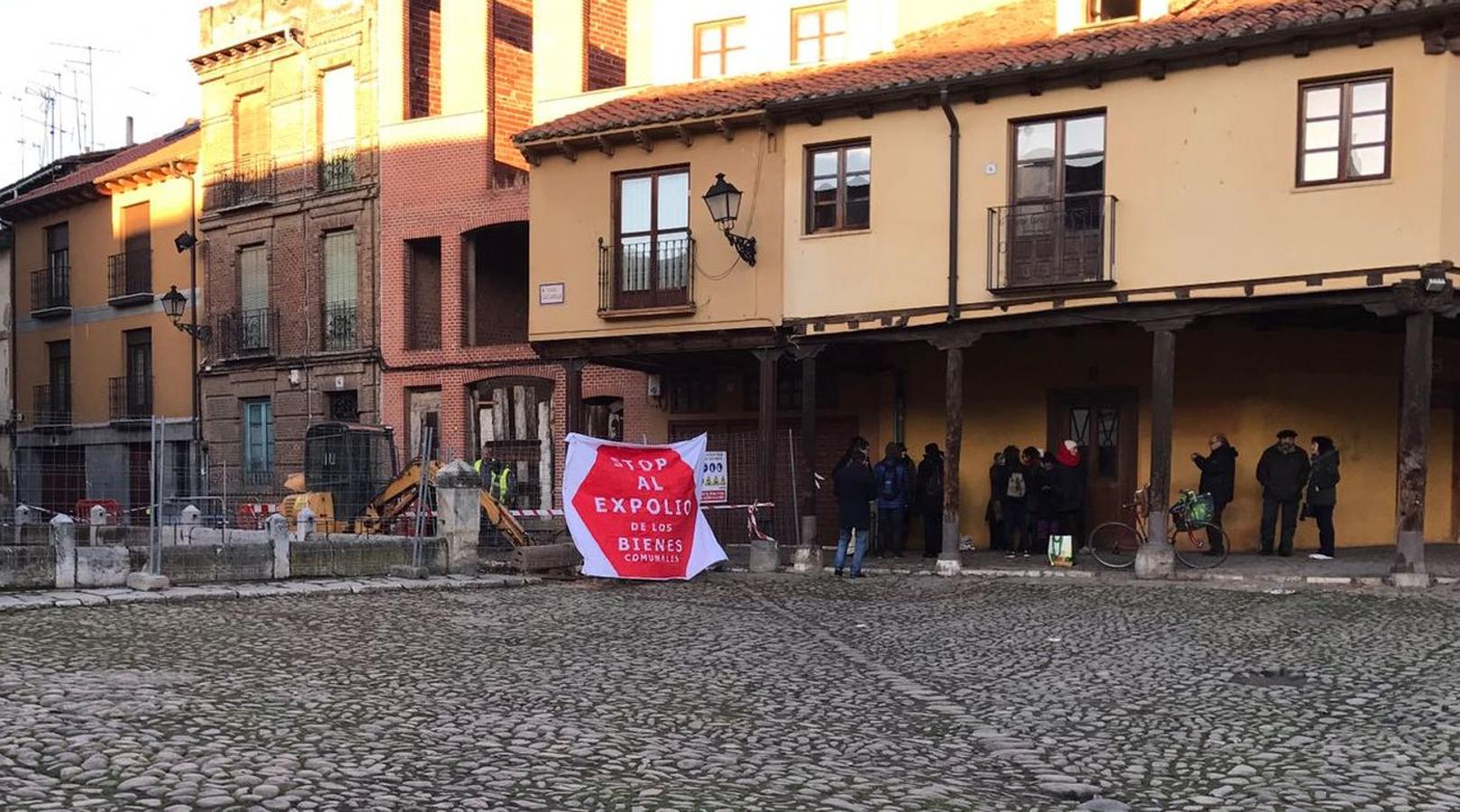 VIgilancia en la Plaza del Grano