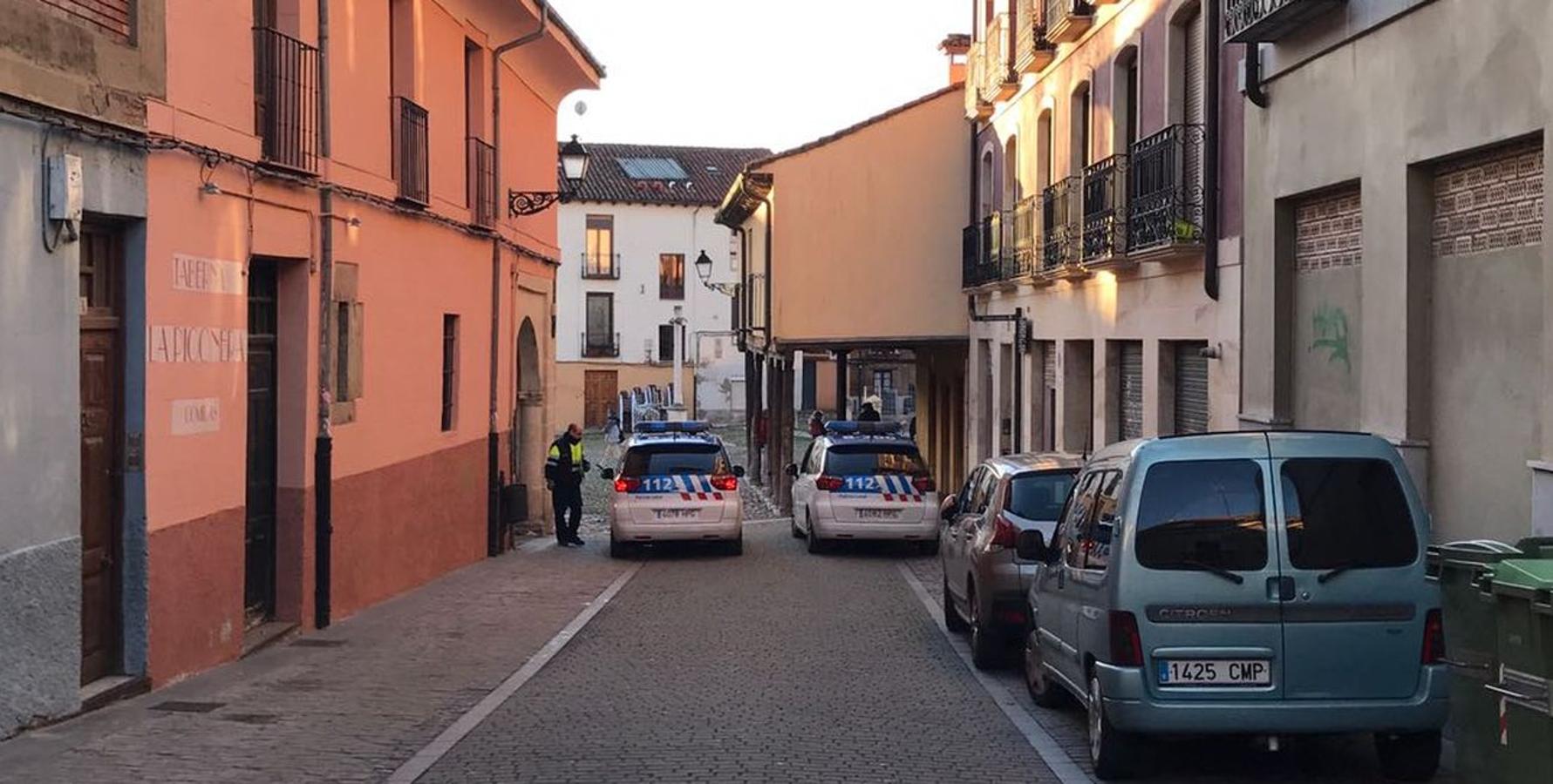 VIgilancia en la Plaza del Grano