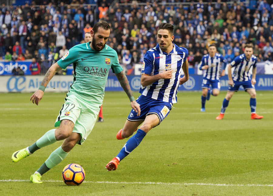 Las mejores imágenes del Alavés-Barcelona