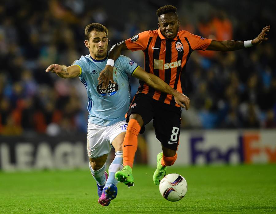 El Celta-Shakhtar, en imágenes