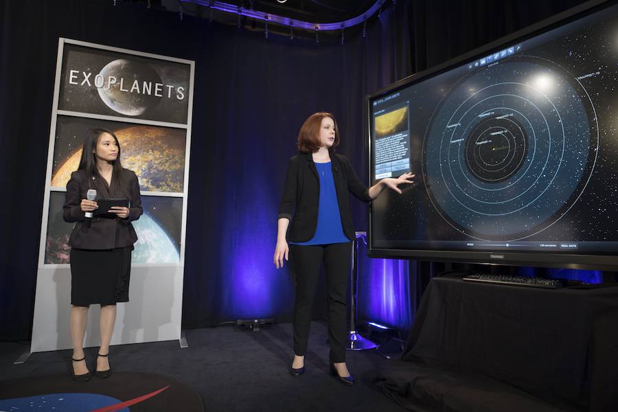 Detectan un sistema estelar cercano con siete planetas similares a la Tierra