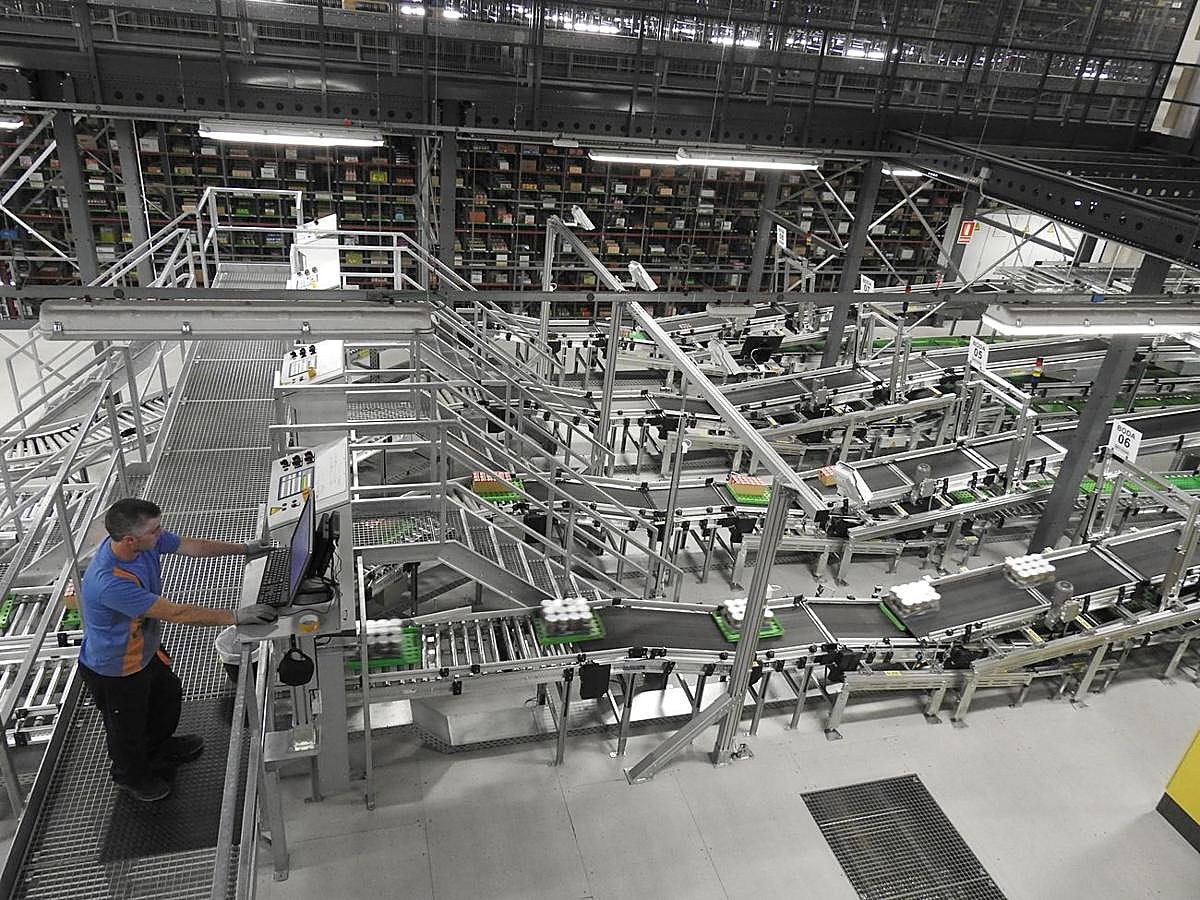 En corazón logístico de Mercadona