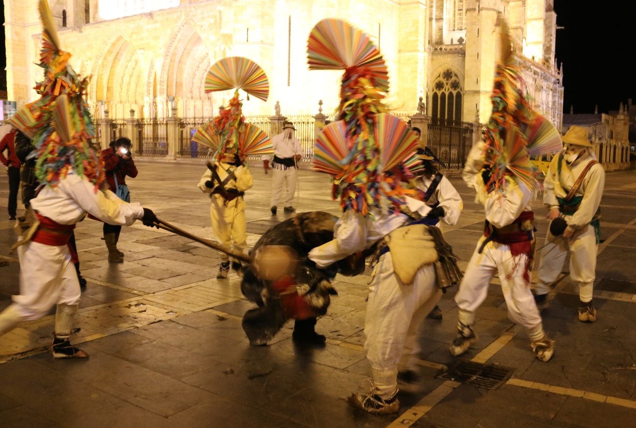 Antruejos en León