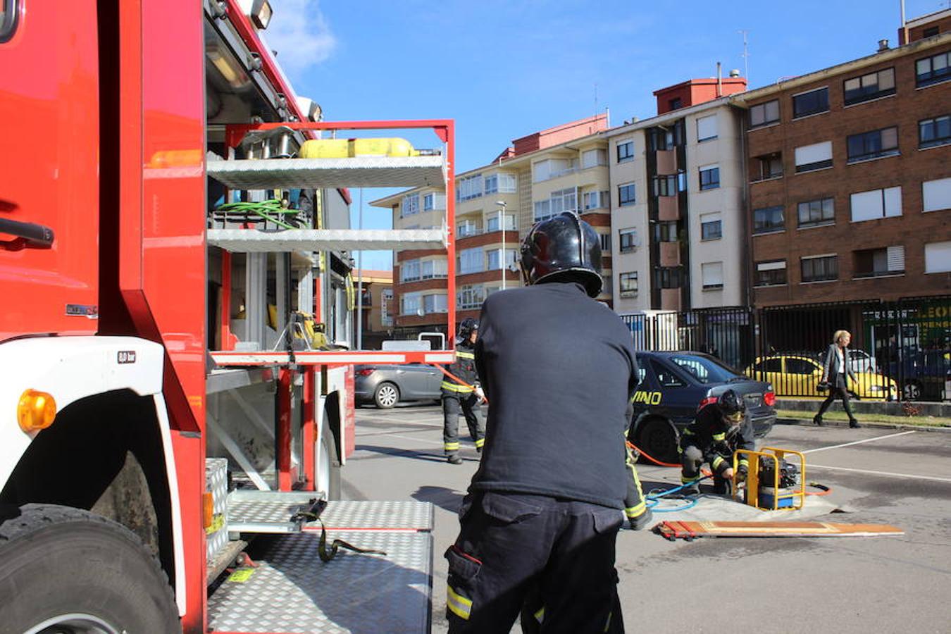 Simulacro en San Juan de Dios