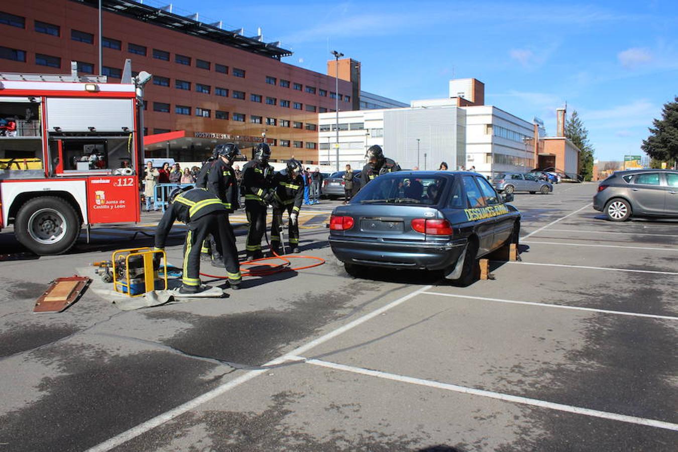 Simulacro en San Juan de Dios