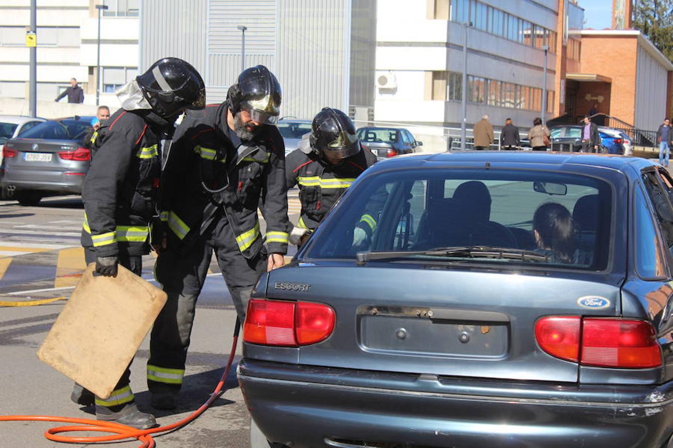 Simulacro en San Juan de Dios