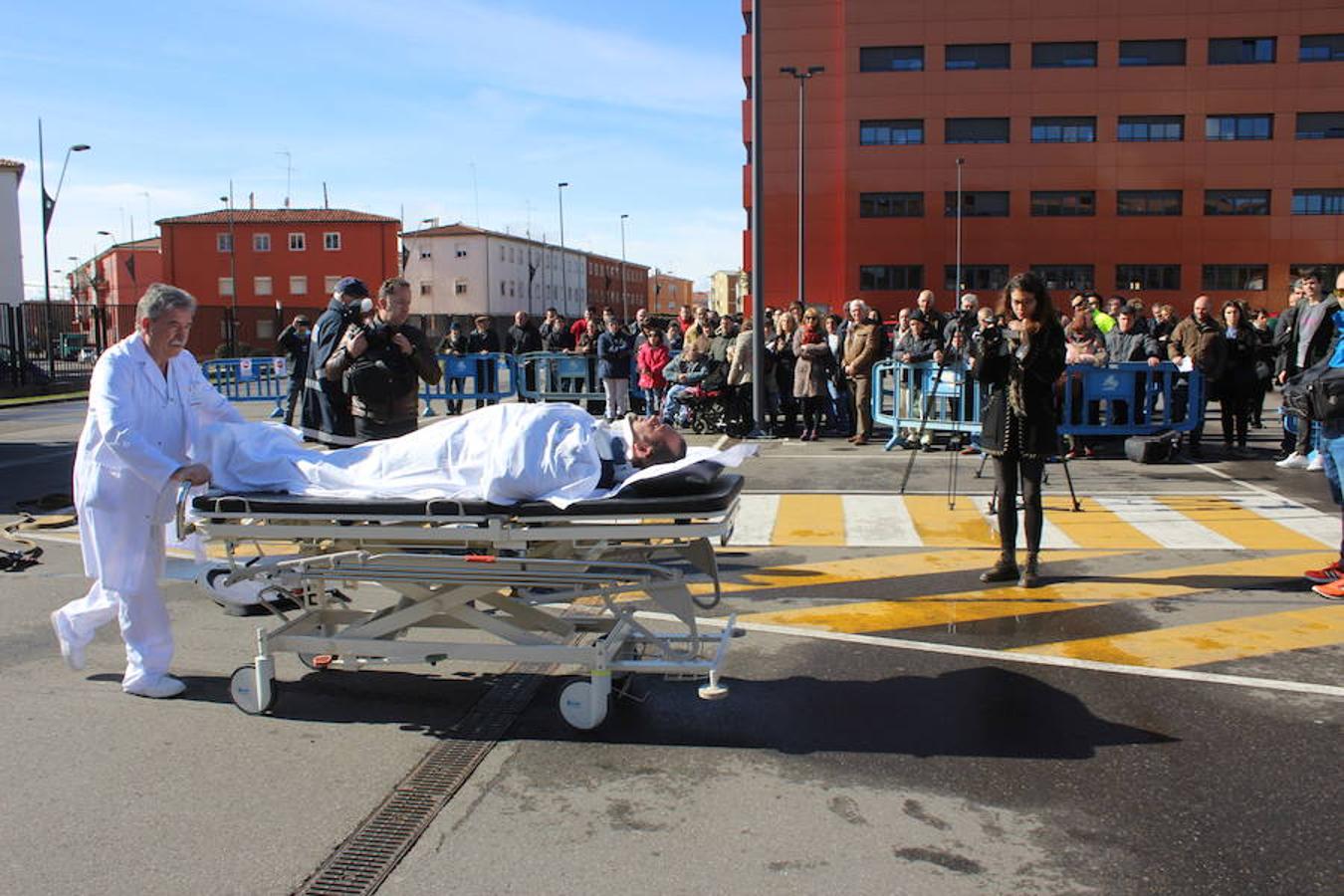 Simulacro en San Juan de Dios