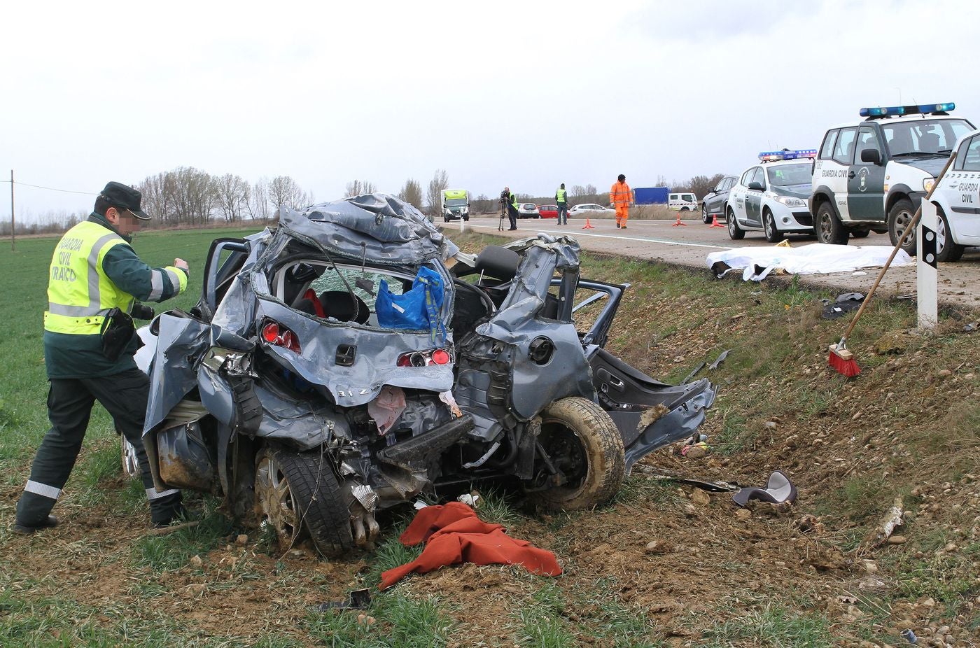 Accidente en Palencia