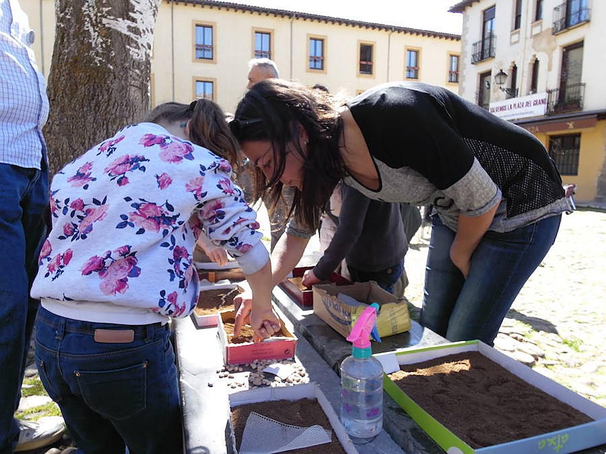 Los niños toman la Plaza del Grano