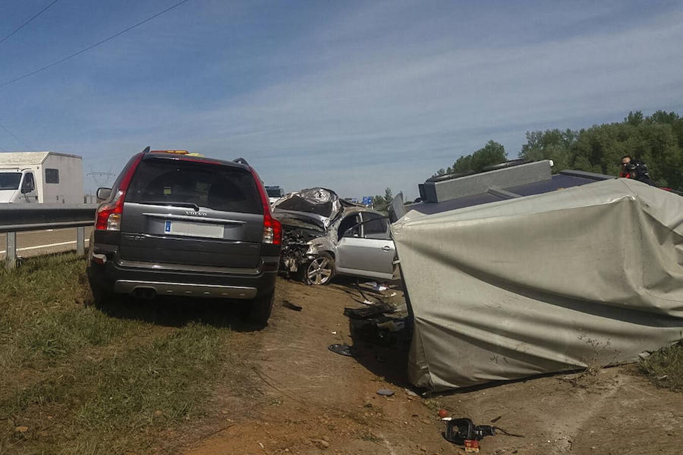 Accidente en la León-Benavente