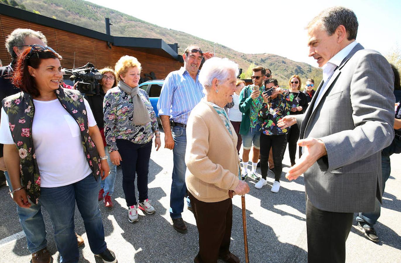 Zapatero en Igüeña