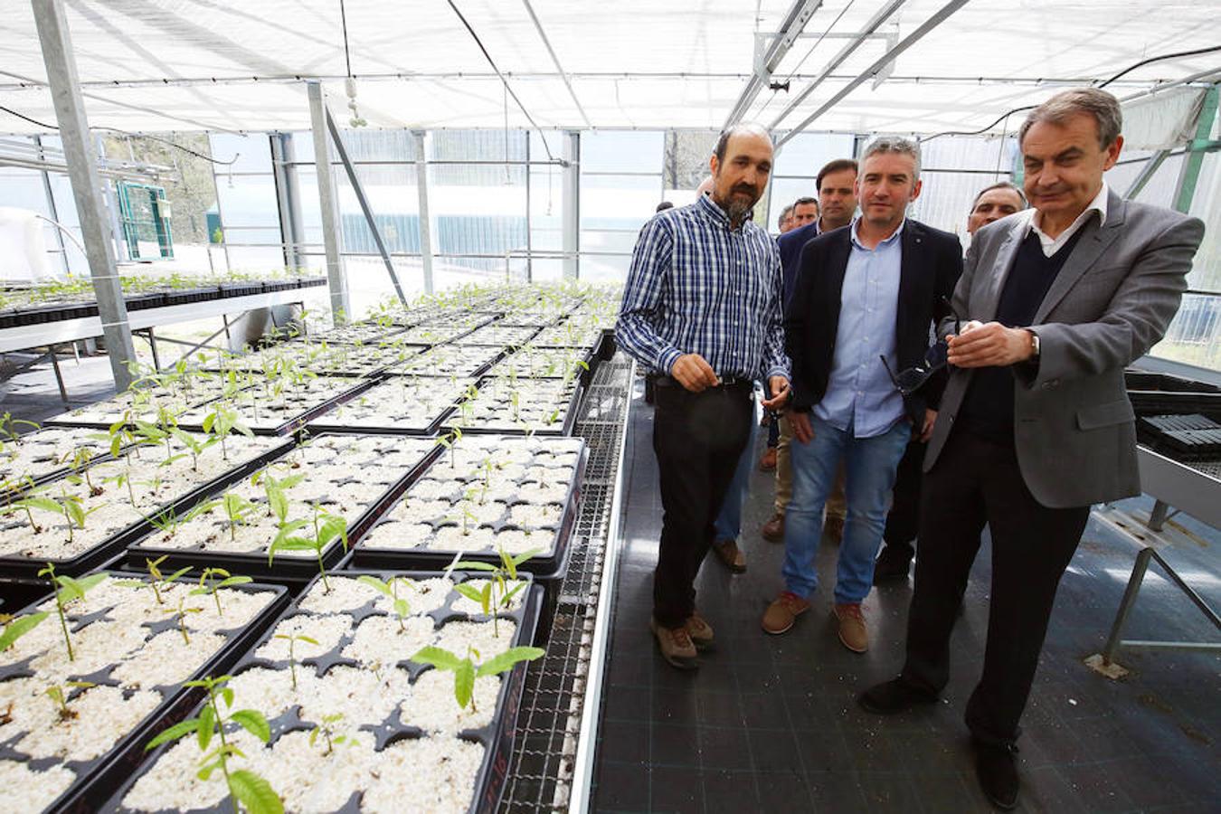 Zapatero en Igüeña