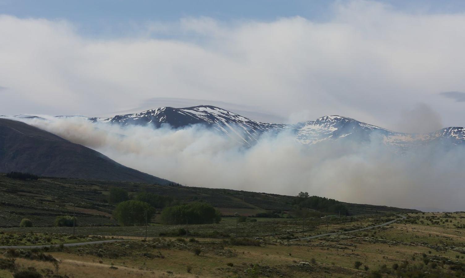 Incendio en el Bierzo