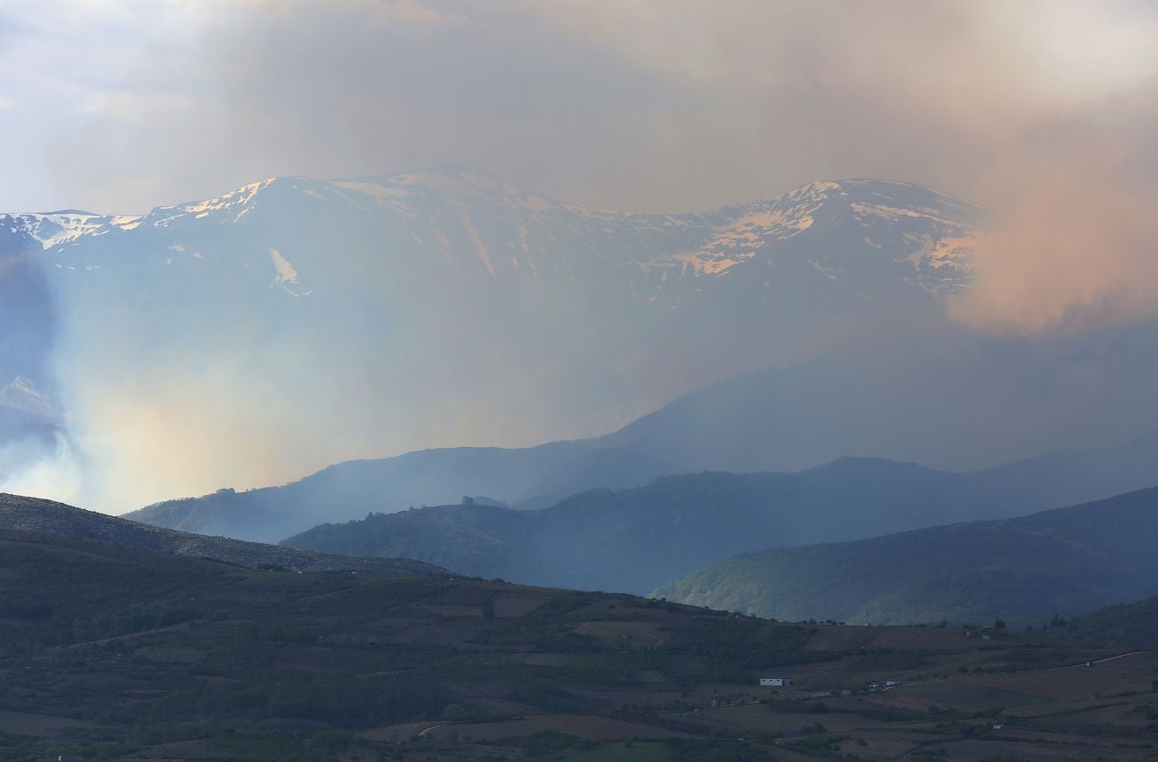 Incendio en el Bierzo