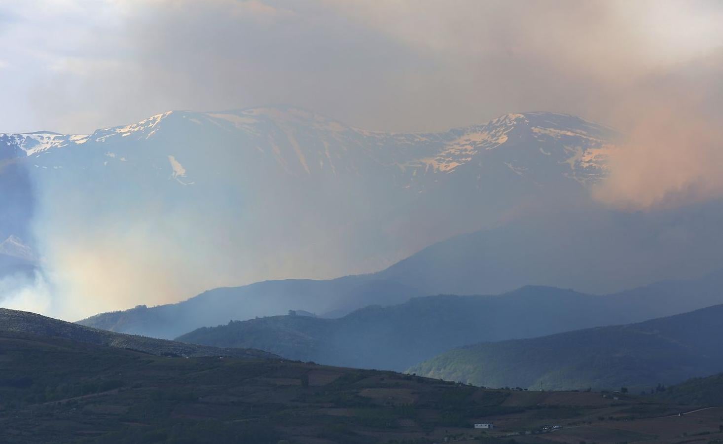 Incendio en el Bierzo