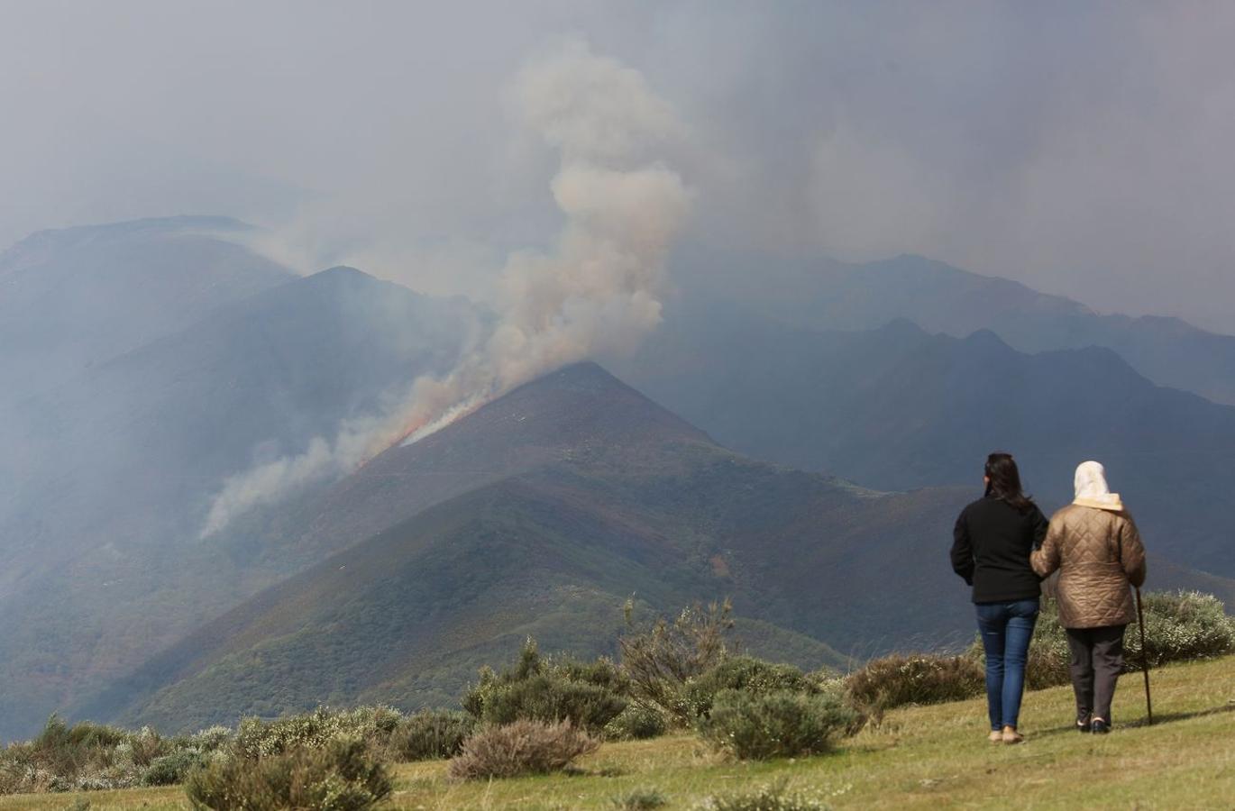 Incendio en Bouzas