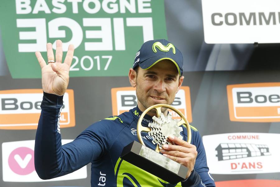 El triunfo de Alejandro Valverde, en imágenes