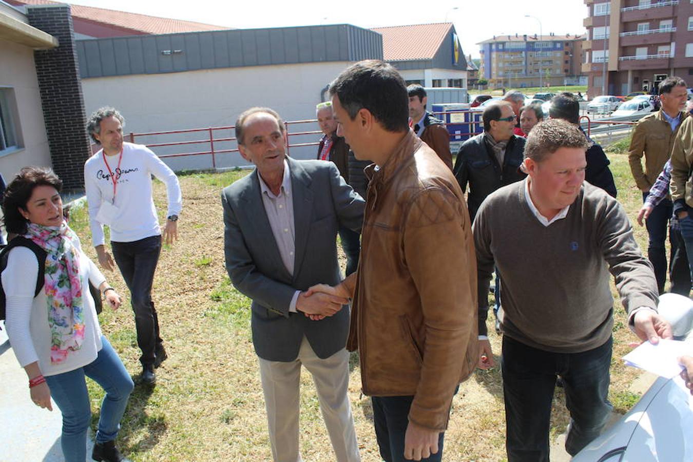 Pedro Sánchez en León