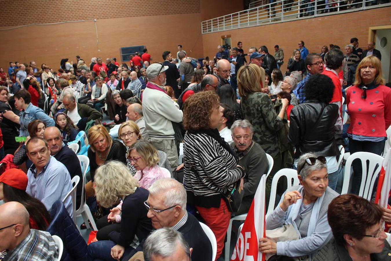 Pedro Sánchez en León