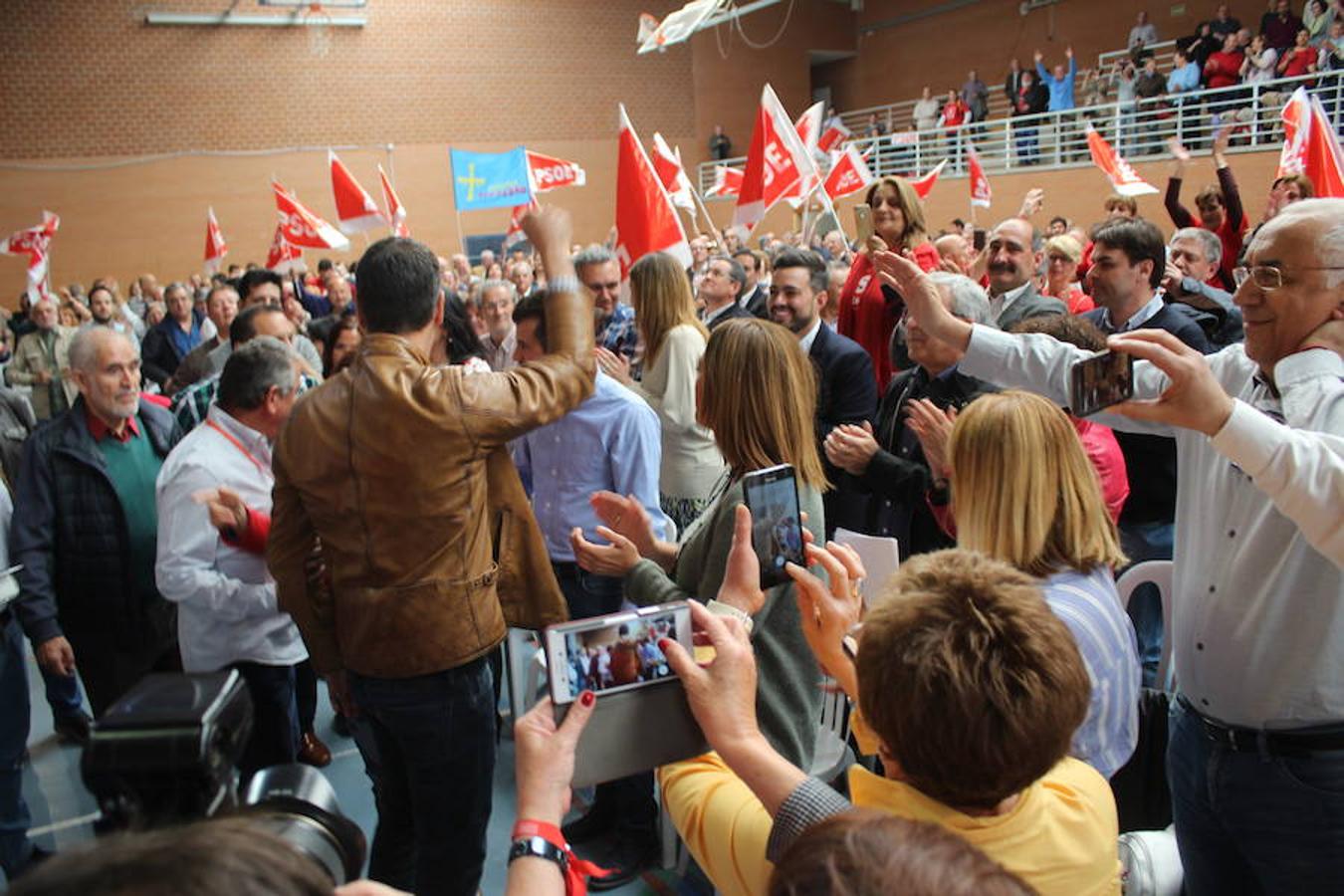 Pedro Sánchez en León