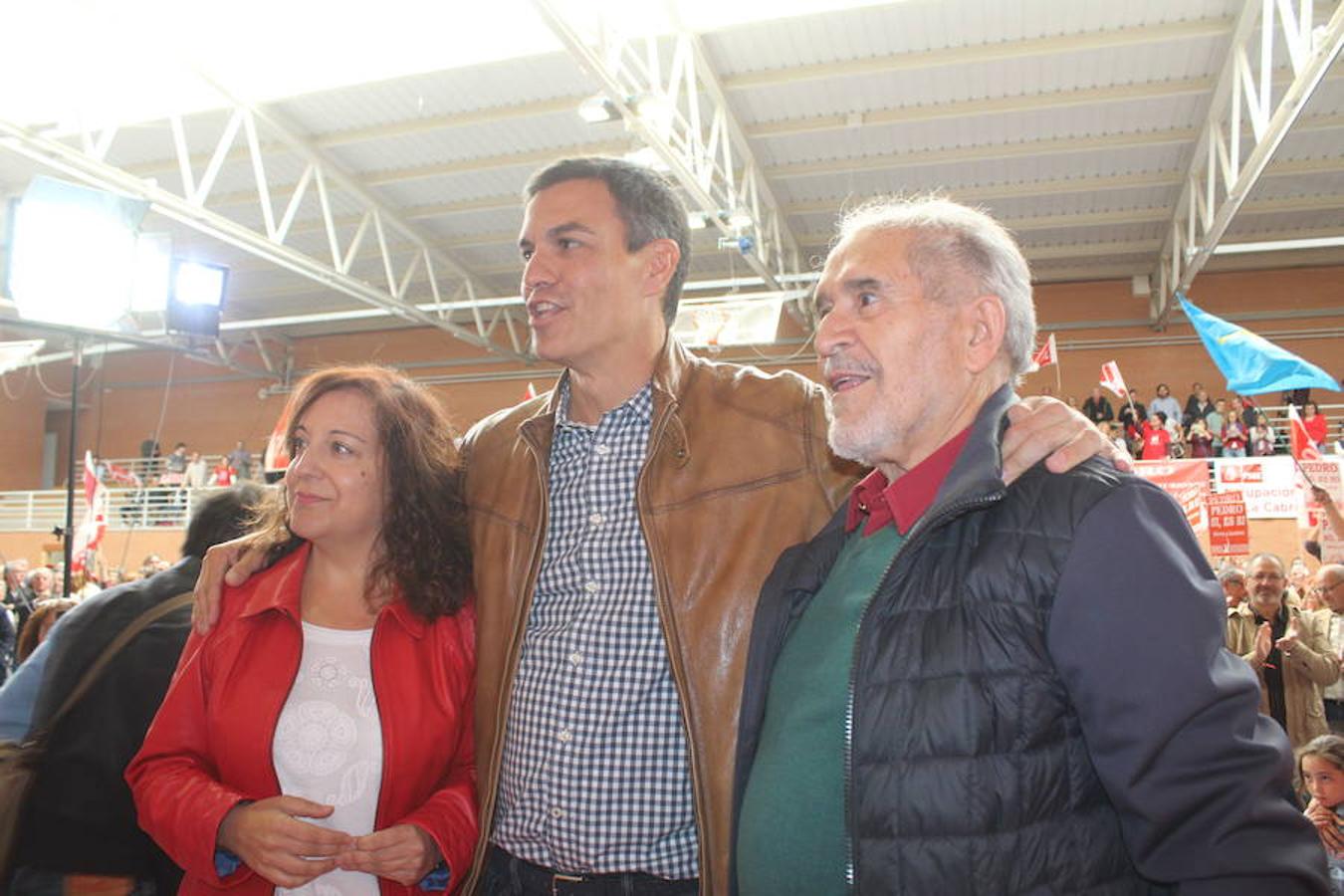 Pedro Sánchez en León