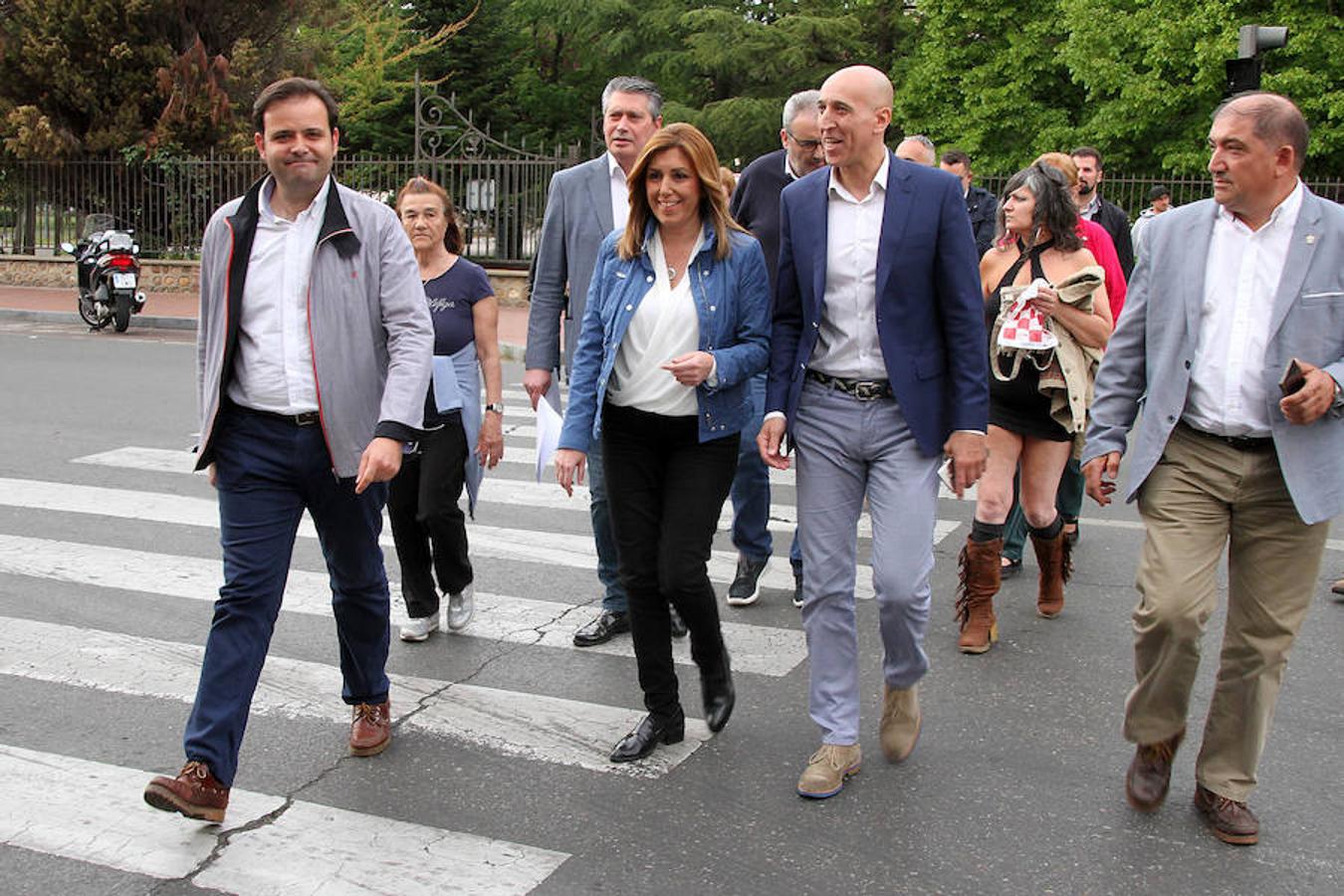 Susana Díaz, en León