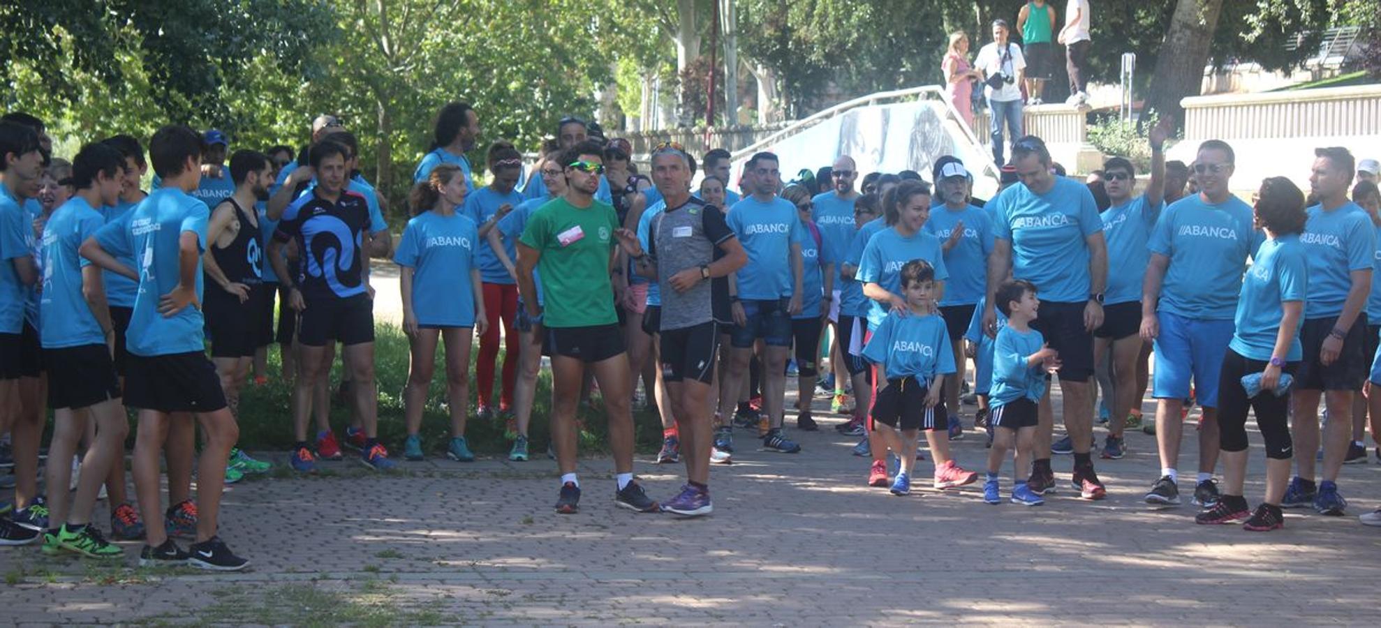 León corre con Martín Fiz