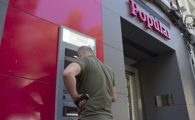 Una sucursal del Popular. 
