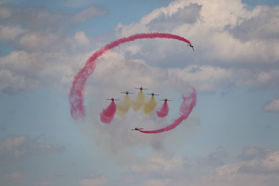 Y el cielo se volvió rojo y gualda