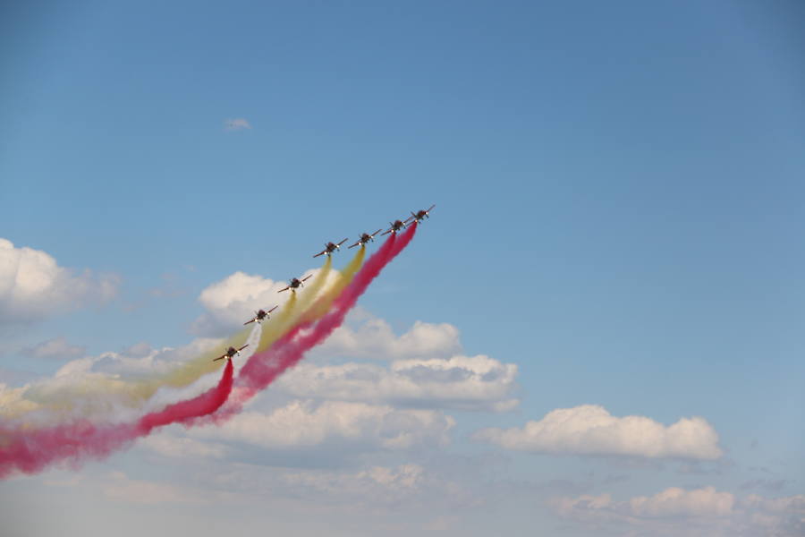 Y el cielo se volvió rojo y gualda
