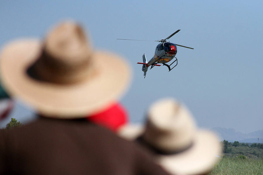 La exhibición, a vista de Peio