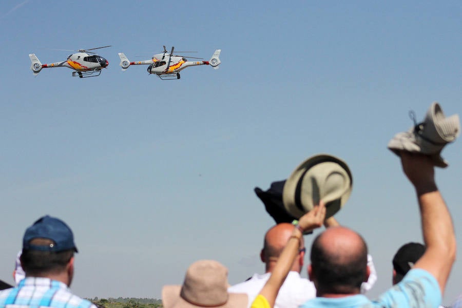 La exhibición, a vista de Peio