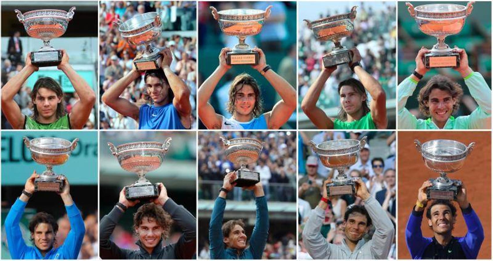 El tenista balear se impuso a Wawrinka y sumó su décimo Roland Garros